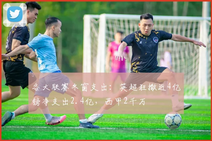各大联赛冬窗支出：英超狂撒近4亿镑净支出2.4亿，西甲2千万