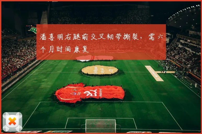 潘喜明右腿前交叉韧带撕裂，需六个月时间康复